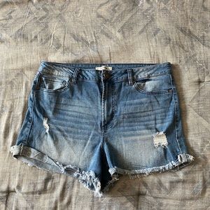 BOGO! Refuge High Waist Denim Shorts